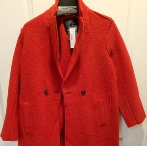 J. Crew italian boiled wool women's coat